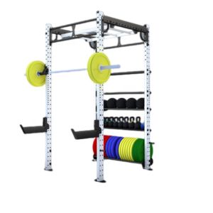 Sports Adjustable Crossfit Training Rig Wall Mounted Folding Power Rack