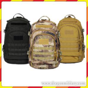 Black Mountaineering Backpack Camping Hiking Rucksack Military Tactical Backpack