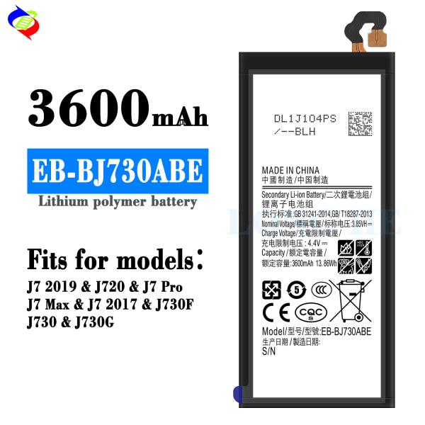 EB-BJ730ABE 3600mAh Battery for Samsung J730 J7 2017 Pro Mobile Phone High Capacity