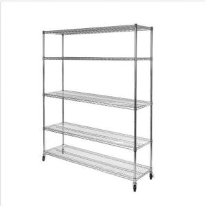 China Mobile Commercial Grade Steel Wire Shelving For Outdoor Products 54 W X 14 D on sale