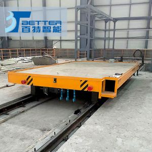 25ton Heavy Load Electric Transport Transfer Cart Running on Railway