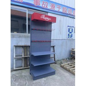 Display Racks Gondola For Shop Stands Retail Grocery Store Rack Customization