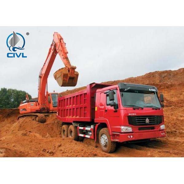 6X4 Howo Dump Truck New Tipper Truck 336hp /371hp Engine Hw76 Cab