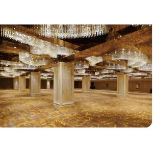 Modern Hotel Lobby Wedding Banquet Hall Special Artistic Custom Crystal