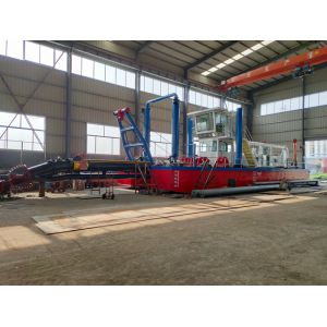 26 Inch Sand Pump Dredger WN500 Maximum Dredging Depth 14 Meter For Cutter