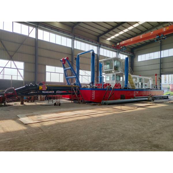 26 Inch Sand Pump Dredger WN500 Maximum Dredging Depth 14 Meter For Cutter