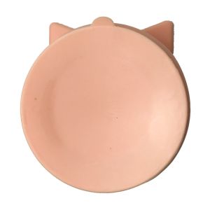 Kids Suction Feeding Bowl Silicone Cat Shaped Food Bowls Customized