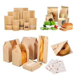 Custom Printed Self Seal Greaseproof Food Paper Bags