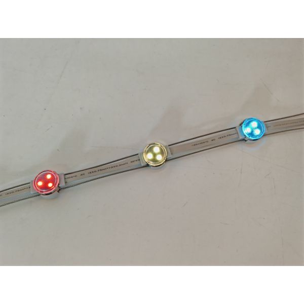 30mm 0.75w DC12v LED Point Light Source with RGB LED Module for Outdoor Waterproof Applications