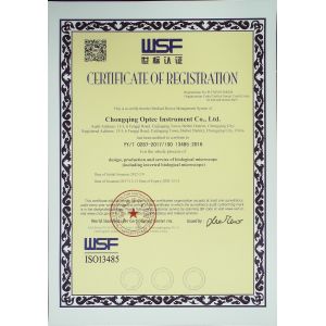Chongqing Scope Instrument Co. Ltd Certifications