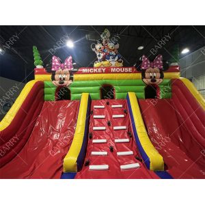 Commercial Inflatable Bouncer Castle,Mickey Mouse Bounce Club House,Cheap
