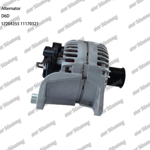 Alternator D6D 28V 80A 17204355 11170321