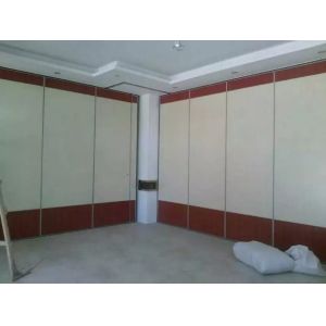 Foldable Floor to Ceiling Acoustic Room Dividers / Sliding Partition Wall Panels