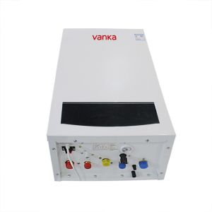 Powder Coated Natural Gas Combi Boiler 20 - 40Kw For Room Heating / Hot Water