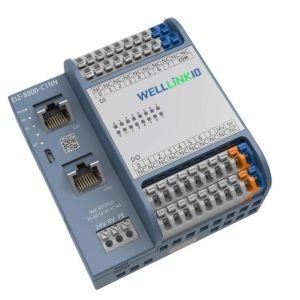Ethernet/IP I/O Module EI2-8800-C1NN 8di8do Input bidirectional output PNP for PLC by Decowell