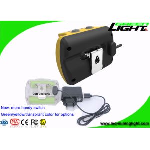Digital Miners Miners Cap Lamps Cordless , Waterproof Underground Hard Hat