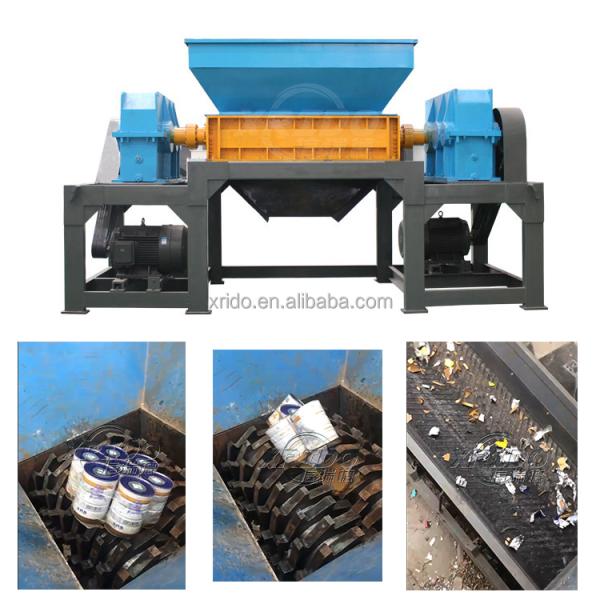 Industrial Heavy Duty Shredder for Metal Scrap Fabric Plastic Crusher Machine for Sale