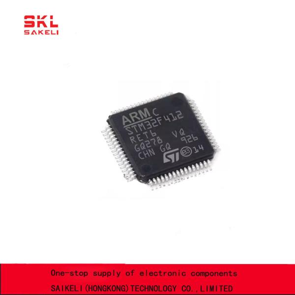 STM32F412RET6 LQFP-64 MCU+FPU, 125 DMIPS, 1MB Flash, 256KB RAM, USB OTG FS, 17 TIMs, 1 ADC, 17 comm. interfaces