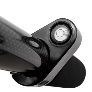 GPS RTK Sponge 2M Carbon Fiber GPS Geodetic Poles With 2 Sections With Logo