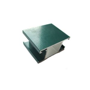 6063 Alloy Aluminum Sliding Window Frame Green Powder Coating