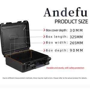 Custom Tool Box IP67 Waterproof Hard Case with Sponge Foam