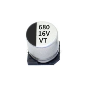 China Electrolytic Aluminum Capacitor 680uf 16v Good Electrical Performance​ on sale
