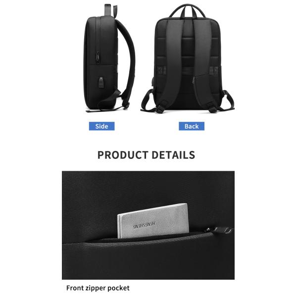 Factory hot sell travel custom logo waterproof backpack business man bag laptop backpacks