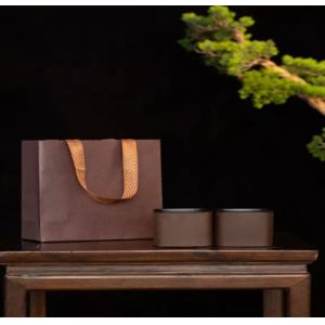 Customized Rectangle Cardboard Tea Boxes ISO Paper Tube Box Packaging