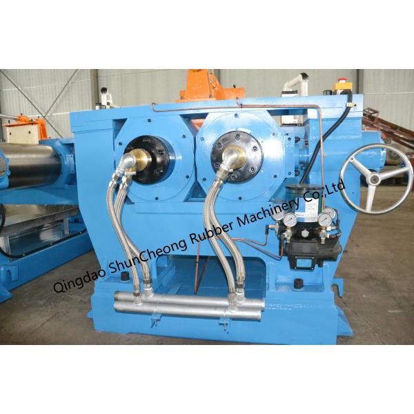 Two Roll Rubber Mixing Mill For Making Rubber Profiles Extrusion Line