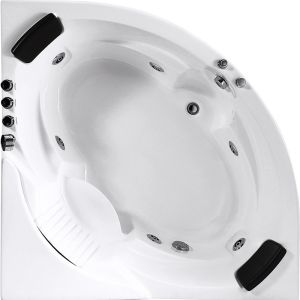 M3135 Massage Acrylic Whirlpool Bathtub Alkali Free Pure Sanitary Grade