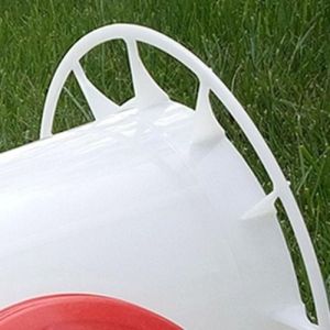 Plastic Chicken Duck 1L Poultry Feeder Drinker Polypropylene