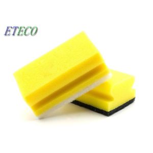 Heavy Duty Utensil Cleaning Sponge With Polyester Fiber Scouring Pad
