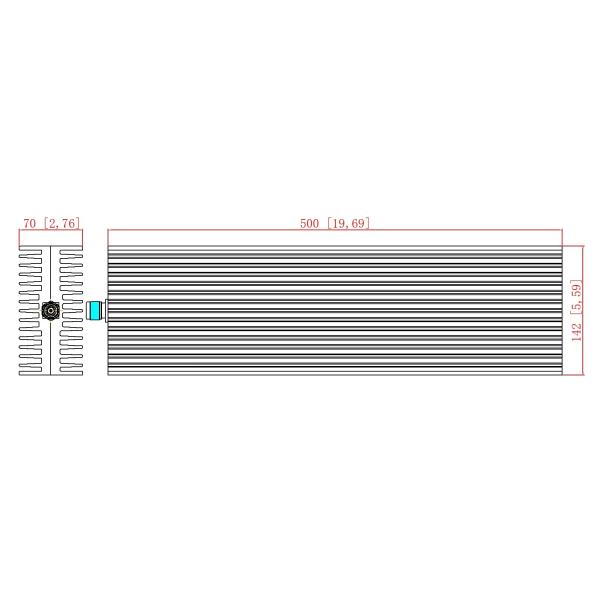 DC-4GHz 500W Dummy Load / Termination Load N Male