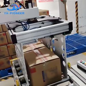 Rotary Automatic Palletizing Systems Box Turning For Optimized Warehouse
