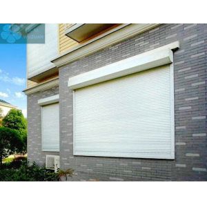 White 1.5mm Aluminum 1.5m Hieght Automatic Window Shutters