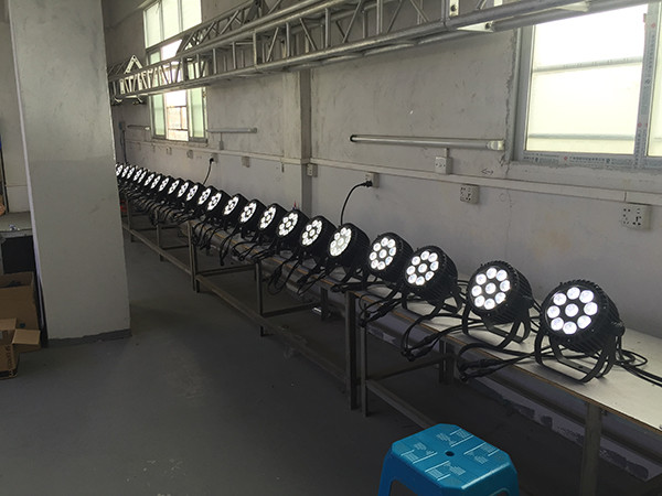 Buy Rgbwa 6 In 1 Led Par Flood Lights / Dmx Par Led Lights For Advertisement at wholesale prices