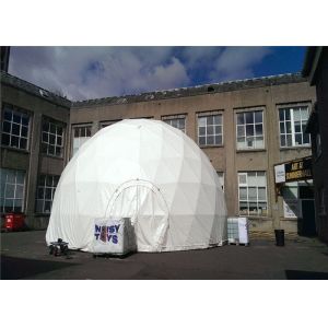Water Resistant Large Half Dome Shelter 50 People Canvas Fabric Windproof