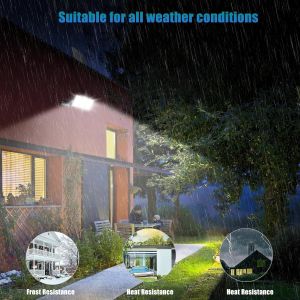 Split Sensor Waterproof Solar Garden Lights IP65 Motion Sensor Garden Light 6W