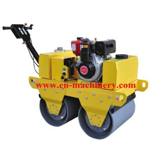 Walk Behind Construction Machinery Single Drum Road Roller Of Concrete Tools