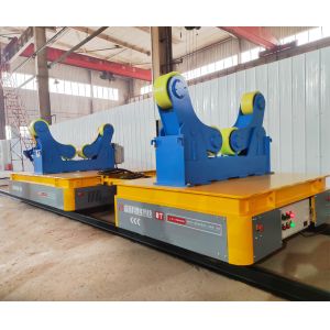 Quality Battery Powered Rail Transfer Trolley Explosion-Proof Industrial Rail Cart for sale