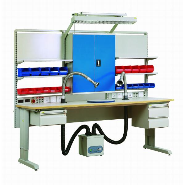 Buy Antistatic Electronic Assembly Workbench , Industrial Esd Safe Workbench at wholesale prices