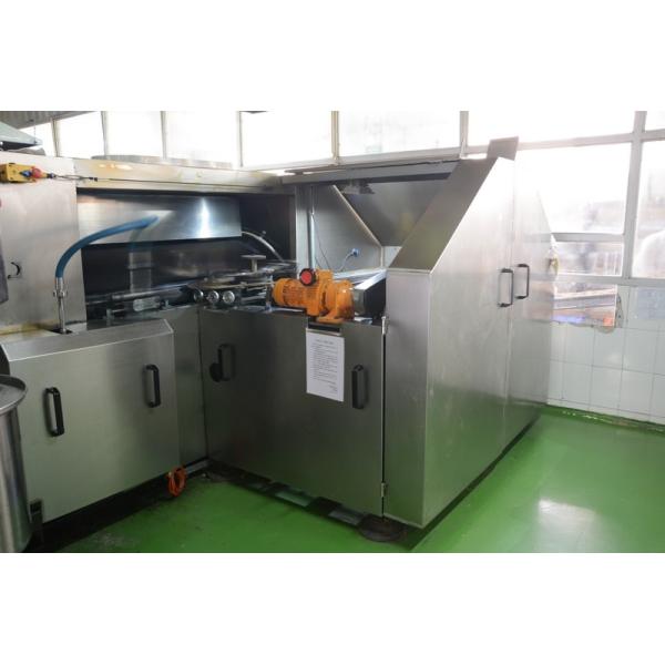 Customized Waffle Basbet Production Line With Pressing Tower System