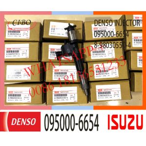 Genuine New Common Rail Fuel Injector 8-98030550-4 8980305504 095000-6654 095000