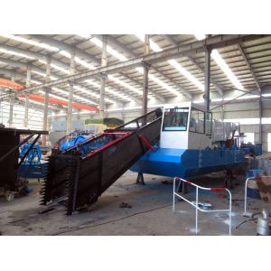 L4.5m 2500CBM Water Weed Harvester Aquatic Weed Harvesting Machine