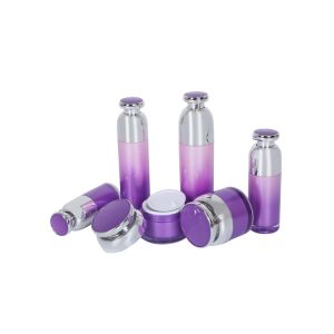 100ml Acrylic Cosmetic Bottles Jars With Skin Care Cream Jar