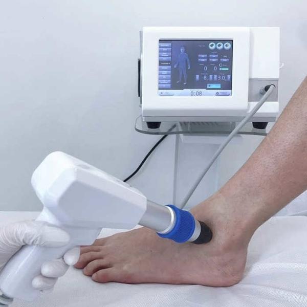 12 Heads Extracorporeal Shockwave Therapy Machine With 8 Inch Touch Screen