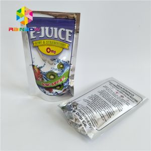 Custom Print Plastic Pouches Packaging Aluminum Foil Fruit Juice Drinking Pouch