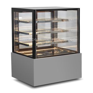 Commercial Stainless Steel Fan Cooling Cake Showcase Refrigerate Cake Display