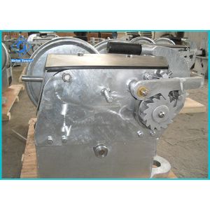 Manual Industrial Hydraulic Winch Barge Connecting Sidewinder / Anchor