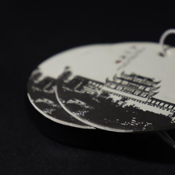 Buy Customizable Hanging Paper Air Freshener Clean Mind For Hotel at wholesale prices